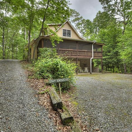 Southern Living Cottage Cozy Up By The Fire Relax On The Porch And Enjoy Peaceful Surroundings Blue Ridge Eksteriør billede