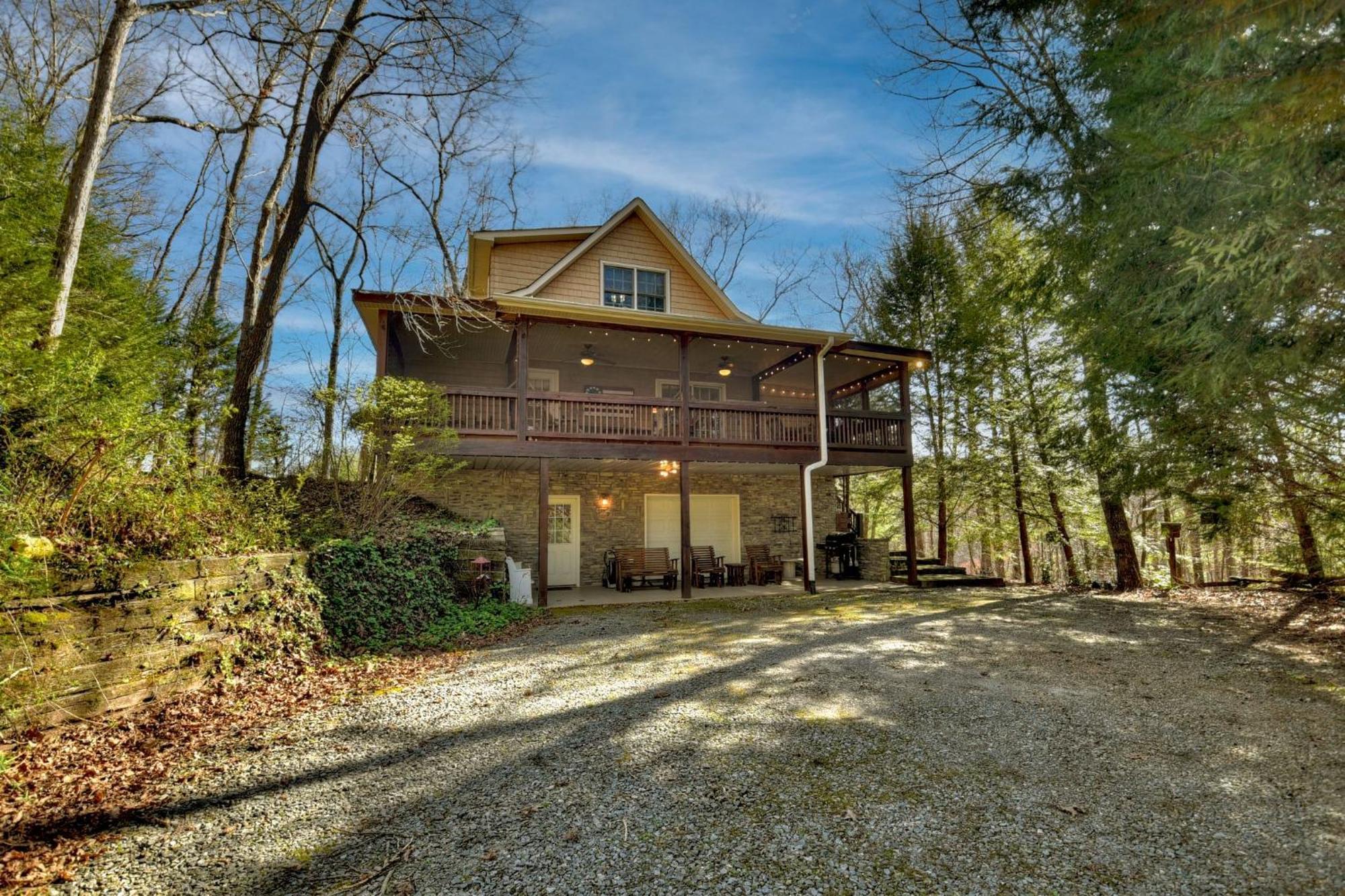 Southern Living Cottage Cozy Up By The Fire Relax On The Porch And Enjoy Peaceful Surroundings Blue Ridge Eksteriør billede